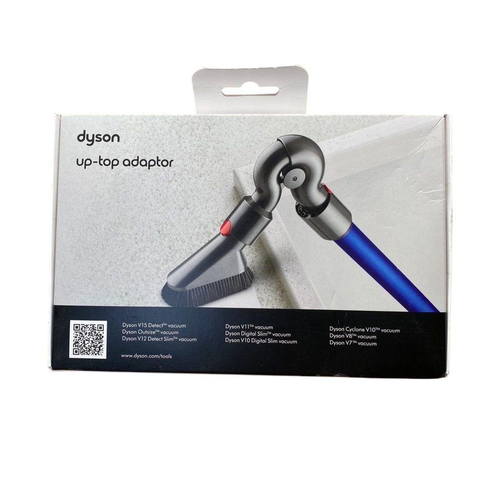 Dyson Up-Top Adaptor V7 V8 V10 V11 V12 V15 Outsize Vacuum Tool Grey Genuine NEW
